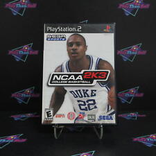 NCAA College Basketball 2K3 PS2 PlayStation 2 AD Complete CIB - (See Pics)