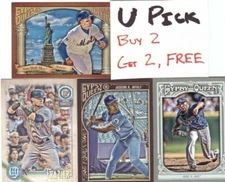 2013 2015 2017 2018 Topps Gypsy Queen Base RC, Buy 2 Get 2 FREE