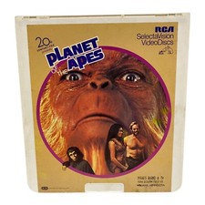 Planet Of The Apes Video Disc RCA Selectavision CED Vintage Untested