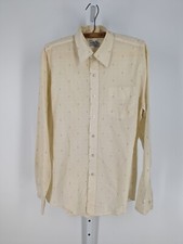 Van Cort Woolworth New York Vintage 70s Disco Geometric Shirt 16 - 34/35