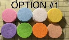 150 Felt Circle Pieces Spring Colors 134 pick your size