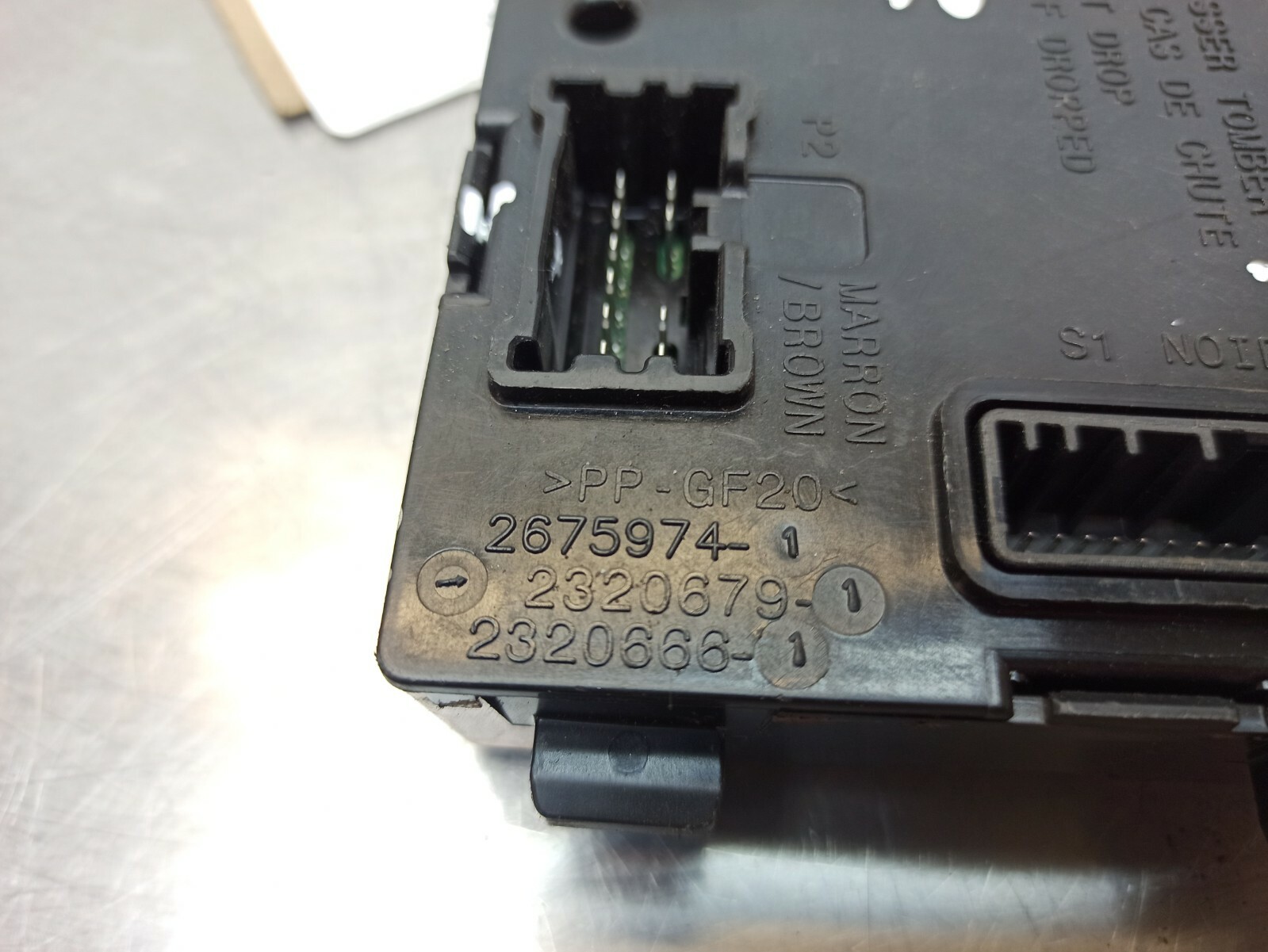 Vauxhall VIVARO Electronic Module 2019 Diesel 2675974-1 for sale 