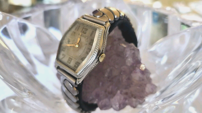 Rare ILLINOIS Art Deco 1927 Special Model B 14k RGF 15 Jewels