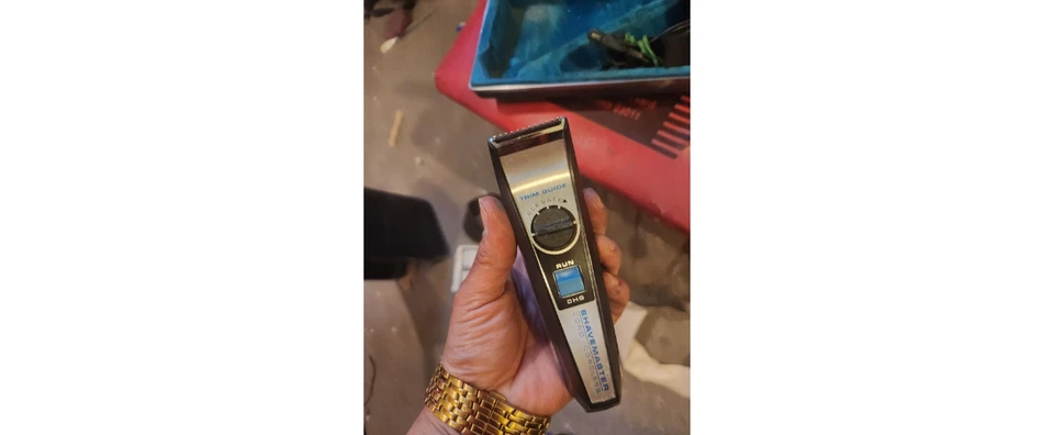 Cortapelos de afeitadora vintage Sunbeam Shavemaster Foto 2 de 4