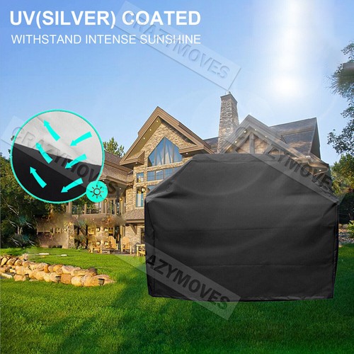 BBQ Cover Waterproof Gas Charcoal Barbecue Grill Protector Outdoor VIC - Picture 5 of 14