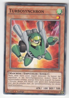 YU-GI-OH Turbosynchron Common LC5D-De006 deutsch
