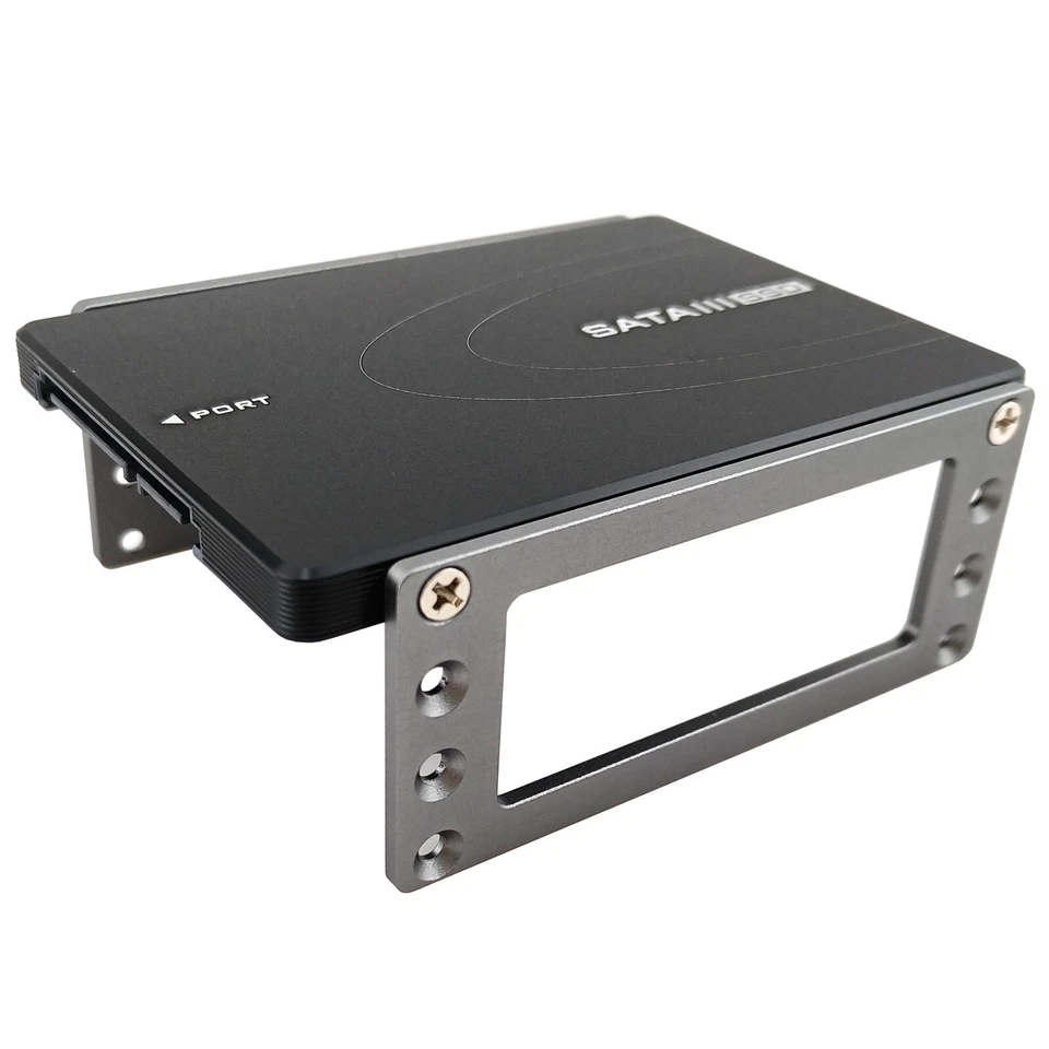2.5 in SSD HDD Mount Frame 4 Bay Hard Drive External Holder Plate Rack Adapter - Image 3 of 4