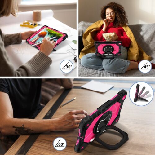 Shockproof Heavy Duty Hard Case for iPad 5/6/7/8/9/10th Gen Air 4 5 Pro 11 2024 - Picture 41 of 126