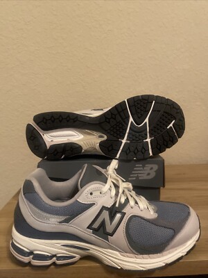 靴 New Balance M2002RAN GRAY 24.0 New Balance Men's 2002 Sneaker, Concrete/Harbor Grey/Slate