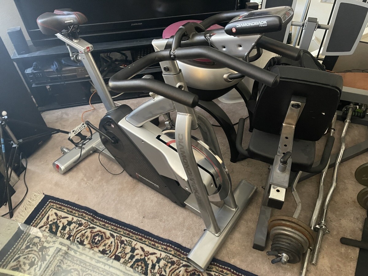 exercise bike stationary bicycle indoor Diamond Back 510ic Works