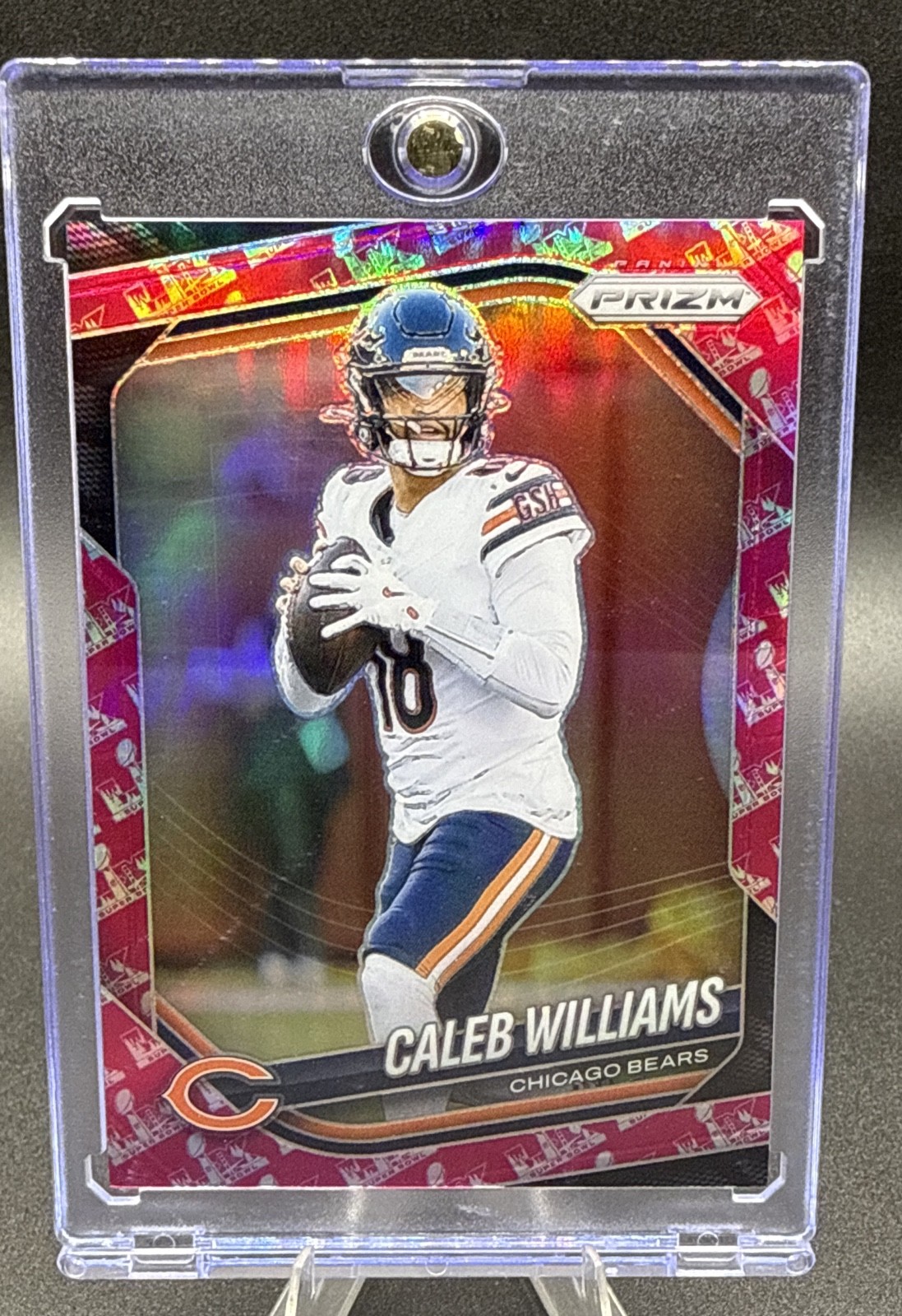 2025 Panini Prizm - Caleb Williams #124 Super Bowl LX Prizm /60