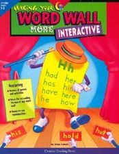 Making Your Word Wall More Interactive: Grades 1-3 - Paperback - ACCEPTABLE