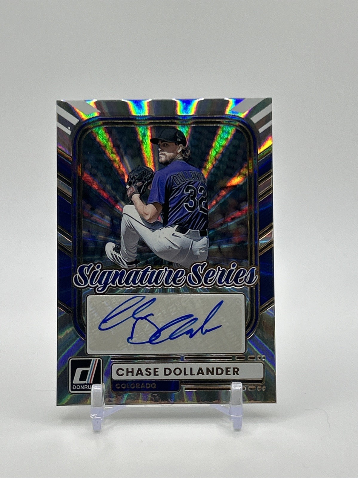CHASE DOLLANDER 2026 Donruss Signature Series Laser Auto SS-CD