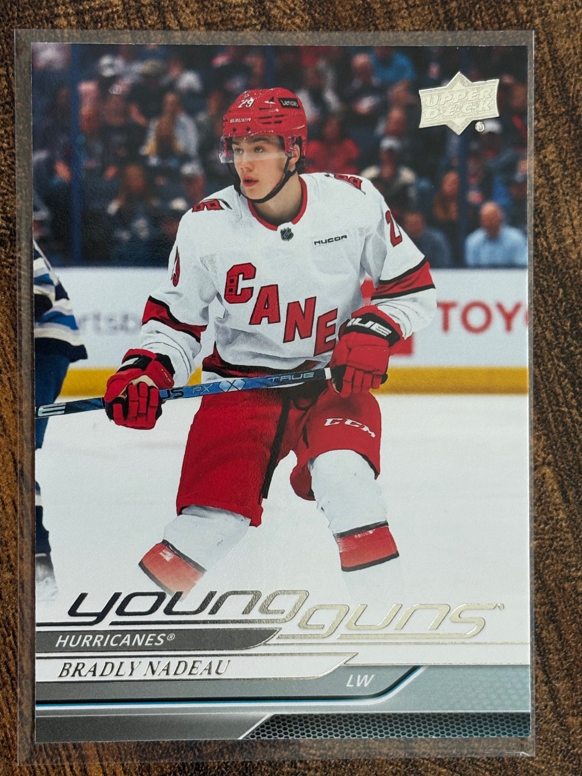 2024-25 Upper Deck #208 Bradly Nadeau YG RC