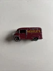 VINTAGE 1959 LESNEY MATCHBOX #69 COMMER 30 CWT NESTLE'S VAN MAROON GREY WHEELS