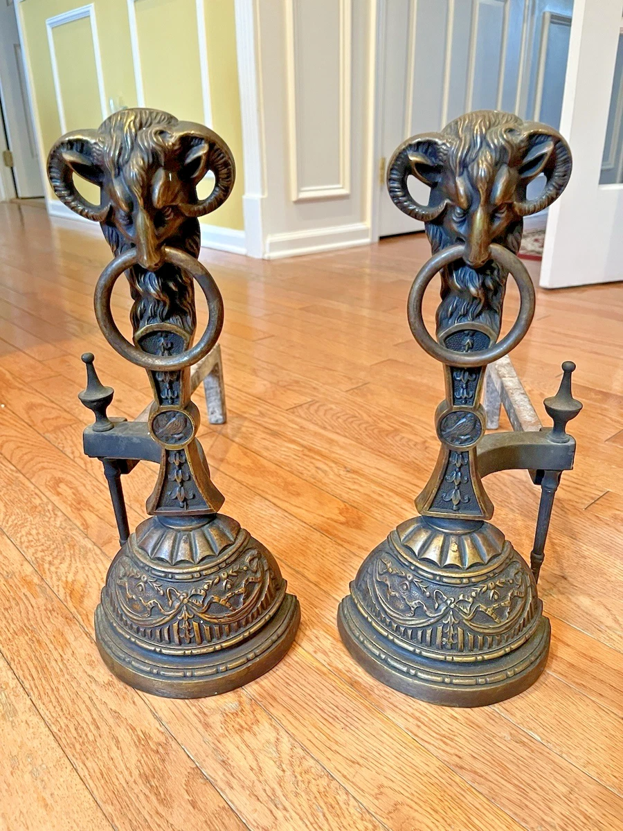 Bronze Antique Fireplaces, Mantels & Fireplace Accessories for