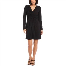 Karen Kane Twist Front Mini Dress Size L
