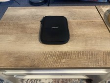 Bose Black Logo Case Soft Side Zipper Headphones Headset Replacement 9  X 6  