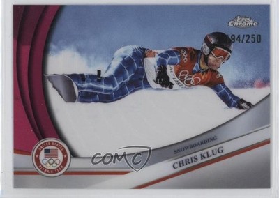 2026 Chrome US Winter Olympic & Paralympic Team Hopefuls /250 Chris Klug #35 qf6