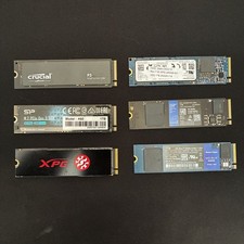 [ BULK LOT of 6] NVMe 1TB SSD Mixed brands