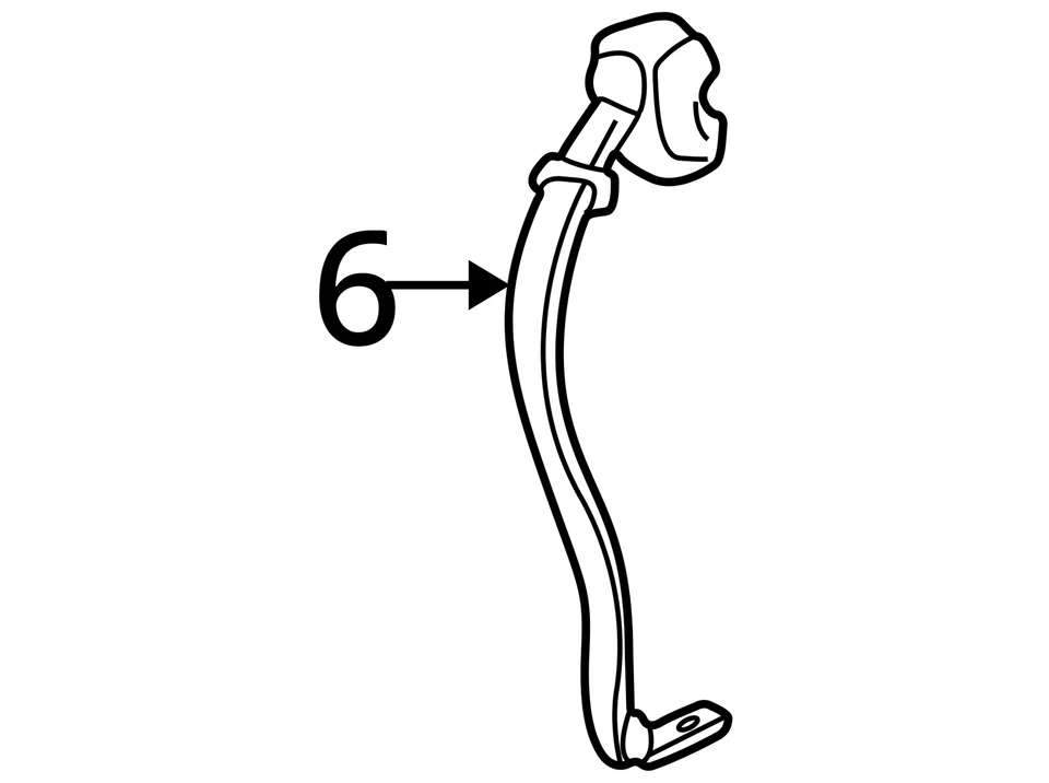 KIT DE CINTURÓN CADILLAC SEVILLA 1998-2004 88893393 - NUEVO OEM 88893393 Foto 3 de 3