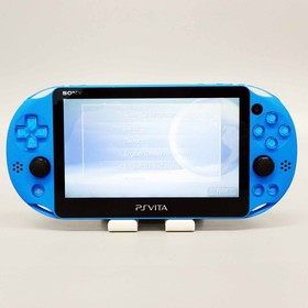 Sony Playstation PS Vita Aqua Blue PCH-2000 ZA23 Console Only PSV Slim Used