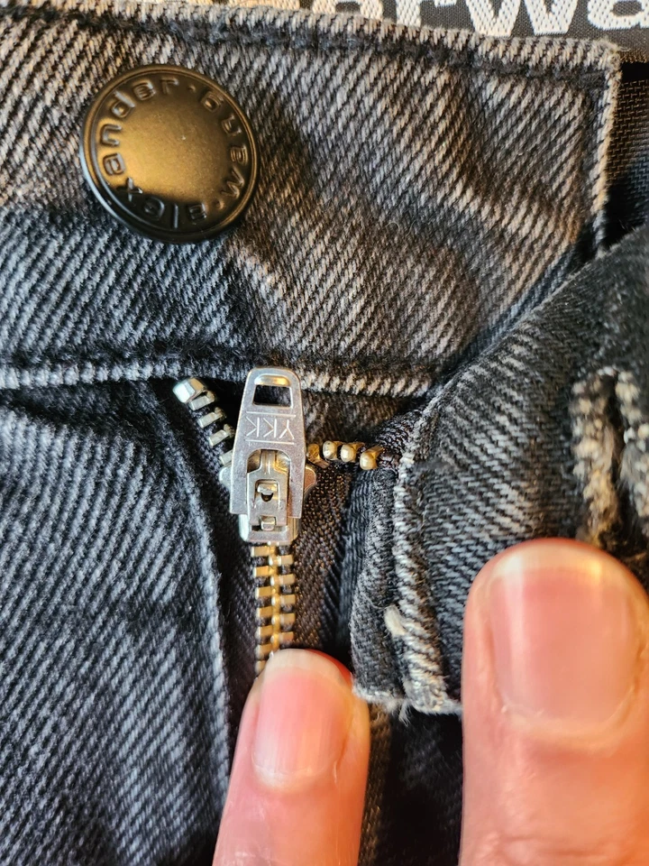 Alexander Wang Black Jeans Size 14 - image 2 of 4