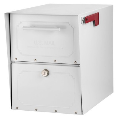 Oasis Classic Large High Security Parcel Mailbox, White