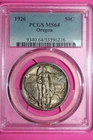 1926 MS 65 Oregon Trail Memorial Commemorative Silver Half Dollar PCGS Slab 139