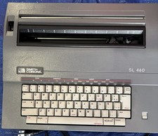 Smith Corona SL 460 Portable Electric Typewriter Tested & Works. Cover included  thumbnail