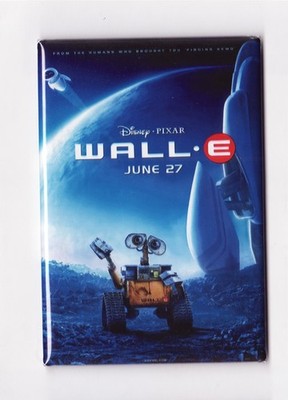 WALL-E (2008) - 2''x3'' MOVIE POSTER MAGNET (disney pixar)