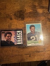 2001 Topps Team Legends Reprint Auto Cliff Branch (1985) #TTF16 1975 RC #524