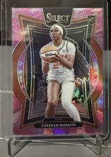 2025 Panini Select Aneesah Morrow Pink Prizm RC /175 Concourse Rookie #42