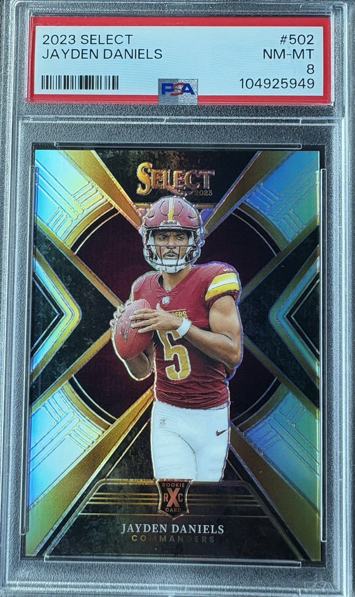 【激レア期間限定出品・1/1 RC auto】Jaden Mcdaniels 2023 Panini Select - 2024 Xrc Prizm Jayden Daniels #502 (RC
