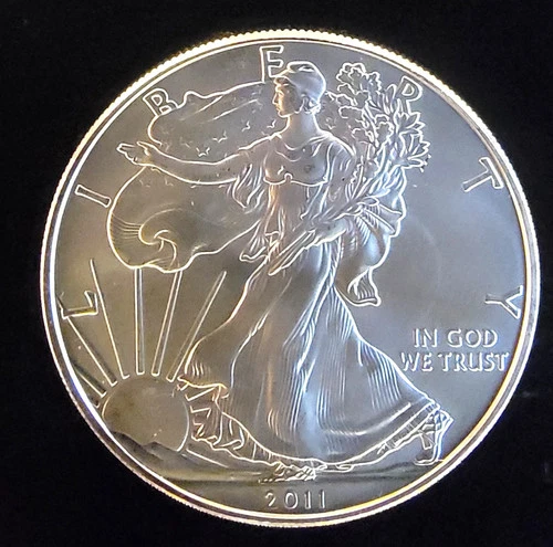 2011 1 oz American Silver Eagle BU 1 coin
