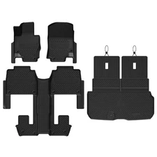 Floor Mats for Mercedes Benz GLS 2020-2026 6 Seat Custom Floor Liners Cargo Mat