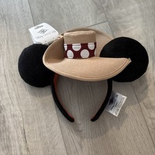 Disney Cruise Line Treasure MINNIE MOUSE EARS Hat Voyager Headband Brand New