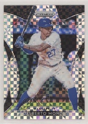 2019 Panini Prizm Plaid Power Prizm 35/75 Adalberto Mondesi #47 no9