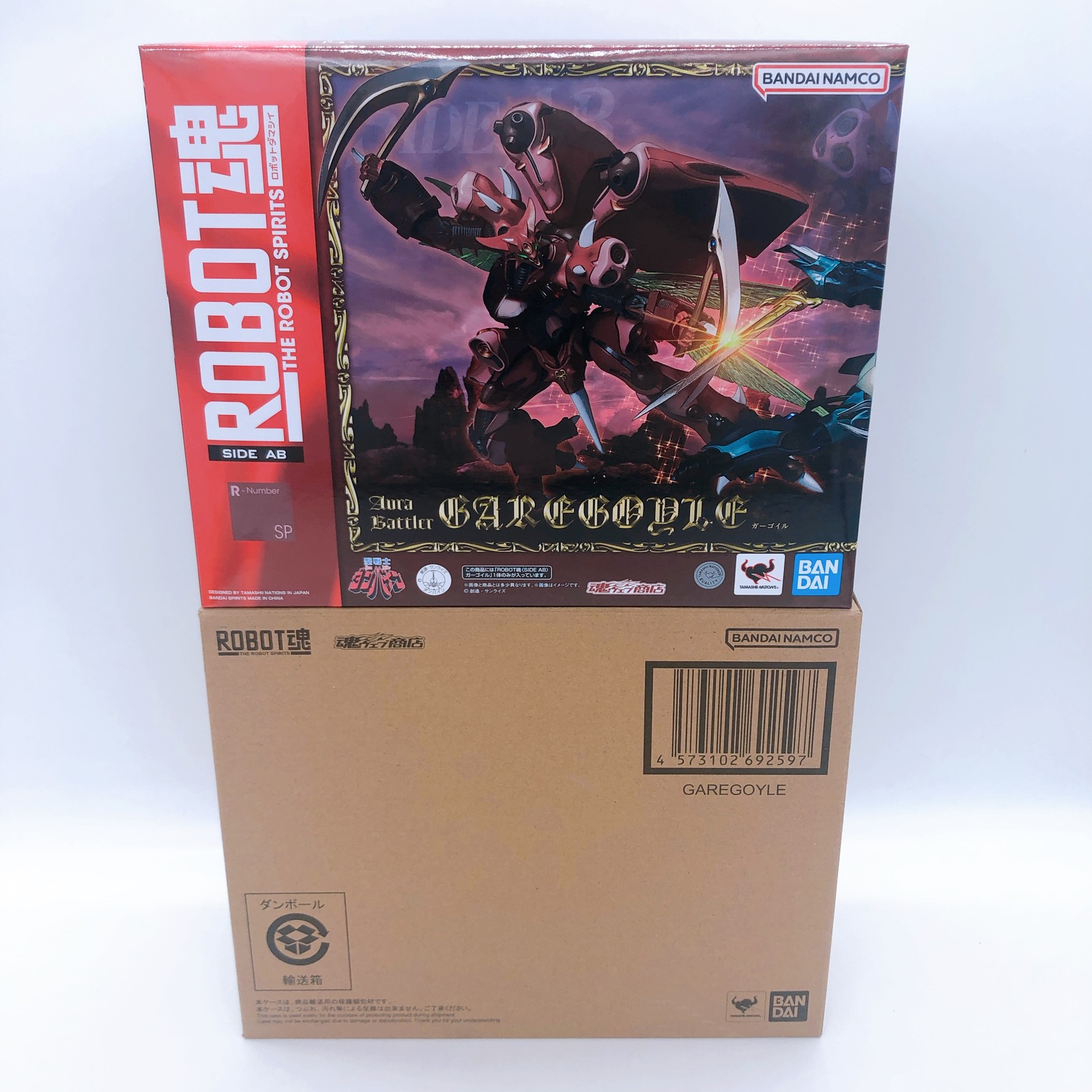 ROBOT SPIRITS SIDE AB Aura Battler Dunbine Garegoyle Action Figure BANDAI Japan
