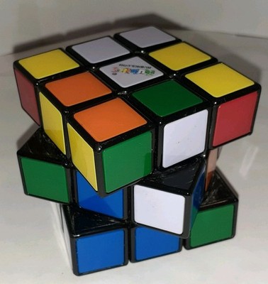 Vintage Original Rubik's Cube 3x3 Puzzle Game 1980s Retro Toy Brain Teaser