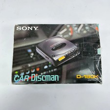 Sony Car Discman Portable CD Compact Player D-180K