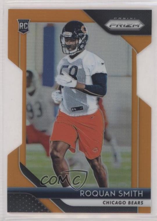 2018 Panini Prizm Rookie Orange Prizm 129/249 Roquan Smith #242 07lk