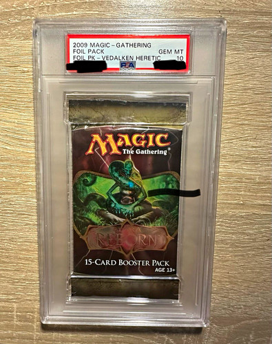 Magic: The Gathering 2009 Alara Reborn Foil Booster Pack PSA 10 15 Cards