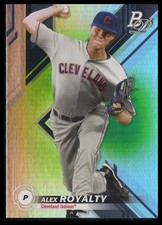Alex Royalty 2019 Bowman Platinum Top Prospects Card!!