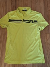 J.Lindeberg Polo Shirt Men's M Slim Jersey Fit Golf Eddie TX