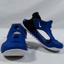 NIKE Sunray Protect 3 Toddler Sandals-5-Blue-Game Royal/White-Black