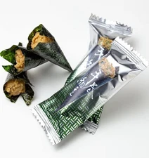 Natto crackers Japanese Dry Natto & Arare | 500g / Natto Snack Wrapped in Nori