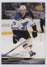 2024-25 Upper Deck Series 2 High Gloss 1/10 Oskar Sundqvist #403 0y3r