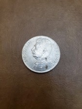 1949 Czechoslovakia Silver 100 Korun Coin Josef Stalin Commemorative