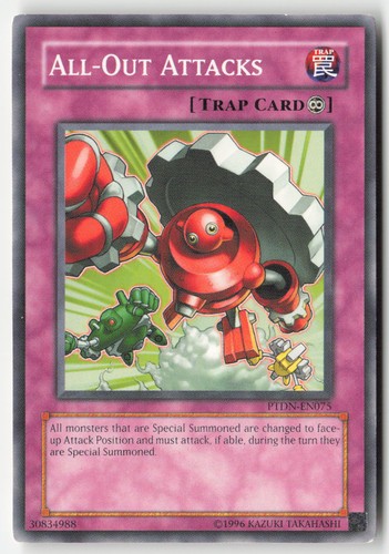 All-Out Attacks PTDN-EN075 card